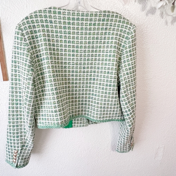 NWT Walter Baker Harmony Tweed Cropped Jacket - Picture 6 of 7